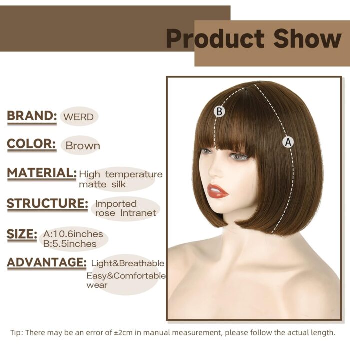 Short straight Bob DailyWigs