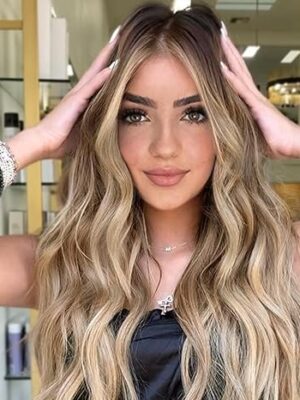 Blonde Woman Wig